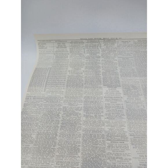 1933 Newspaper Page Raising First N R A Flag Jury Indicts 24 in Racket Probe - Picture 12 of 13